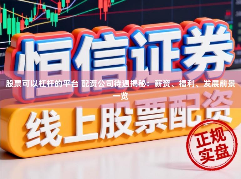 股票可以杠杆的平台 配资公司待遇揭秘：薪资、福利、发展前景一览
