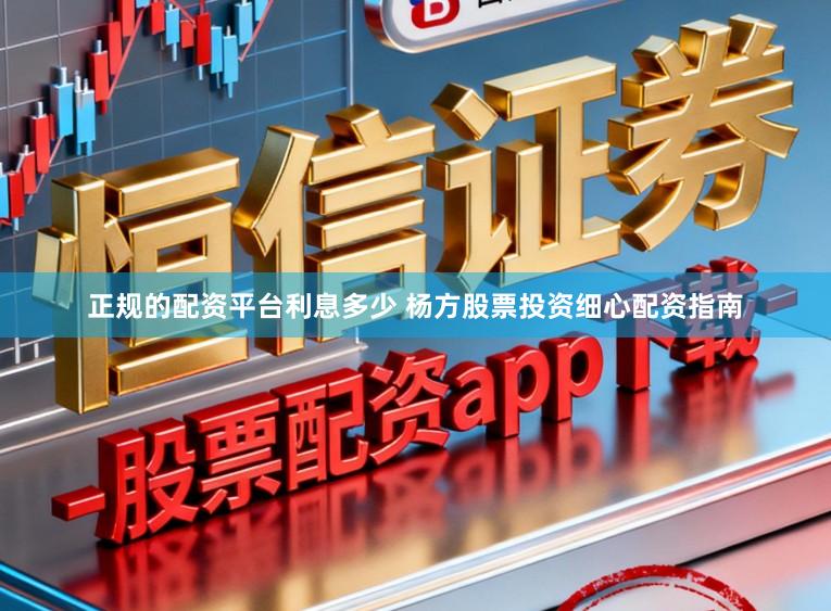 正规的配资平台利息多少 杨方股票投资细心配资指南